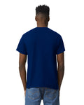 Gildan G800 DryBlend T-Shirt - Navy - model back