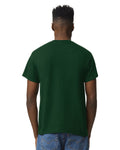 Gildan G800 DryBlend T-Shirt - Forest Green - model back