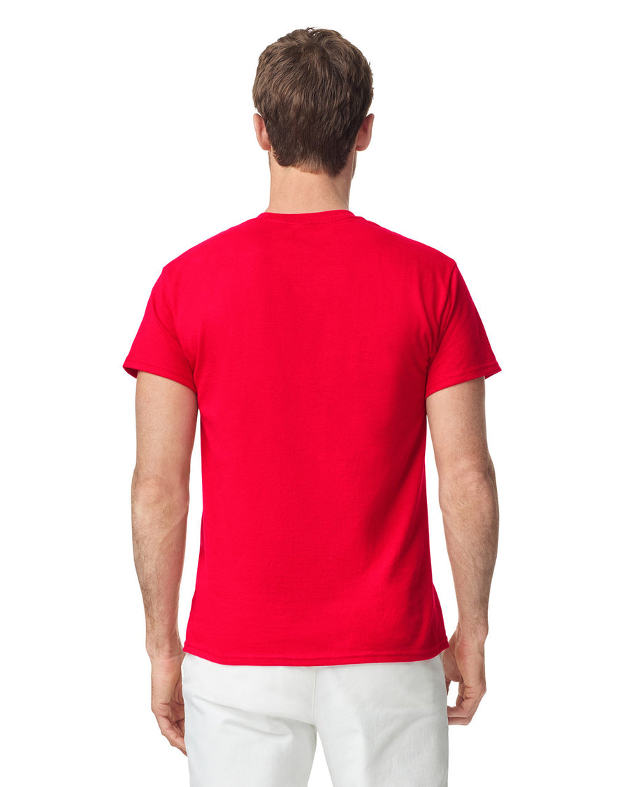 Gildan G800 DryBlend T-Shirt - Red - model back