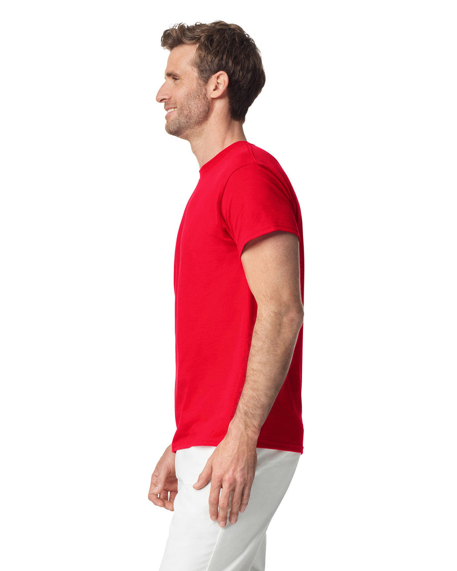 Gildan G800 DryBlend T-Shirt - Red - model side