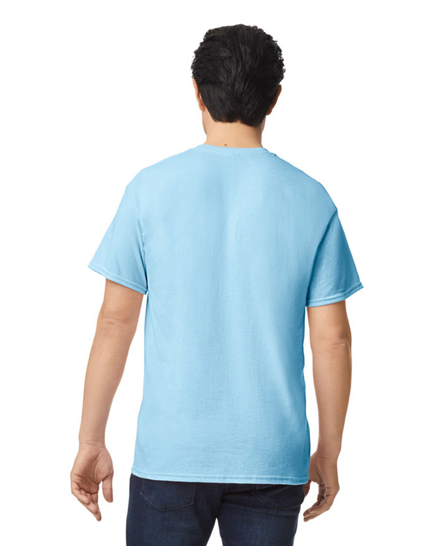 Gildan G800 DryBlend T-Shirt - Light Blue - model back