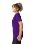 Gildan G800 DryBlend T-Shirt - Purple - model side
