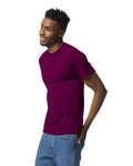 Gildan G800 DryBlend T-Shirt - Maroon - model side