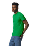 Gildan G800 DryBlend T-Shirt - Irish Green - model side