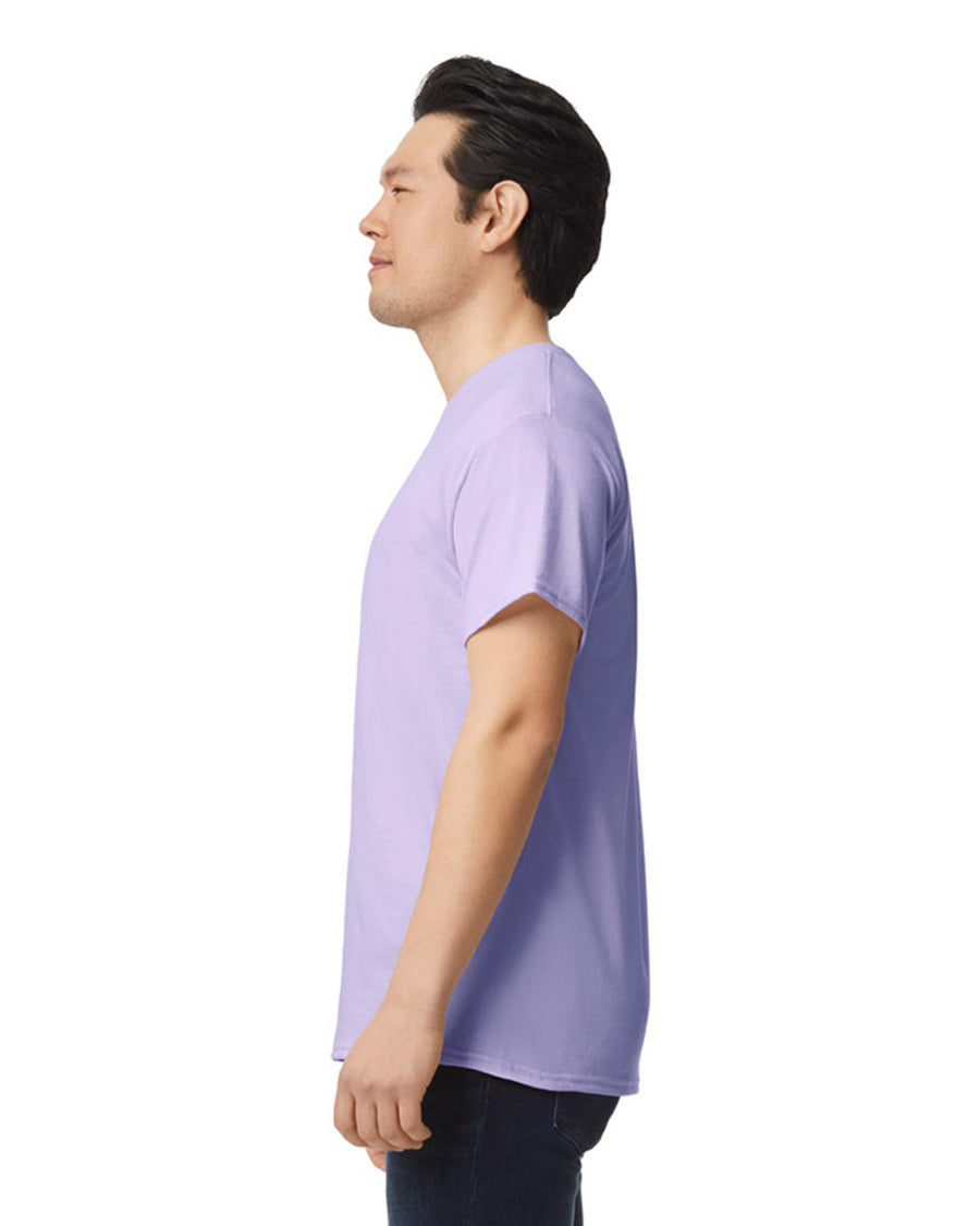 Gildan G800 DryBlend T-Shirt - Orchid - model side