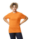 Gildan G800 DryBlend T-Shirt - Tennessee Orange - model front