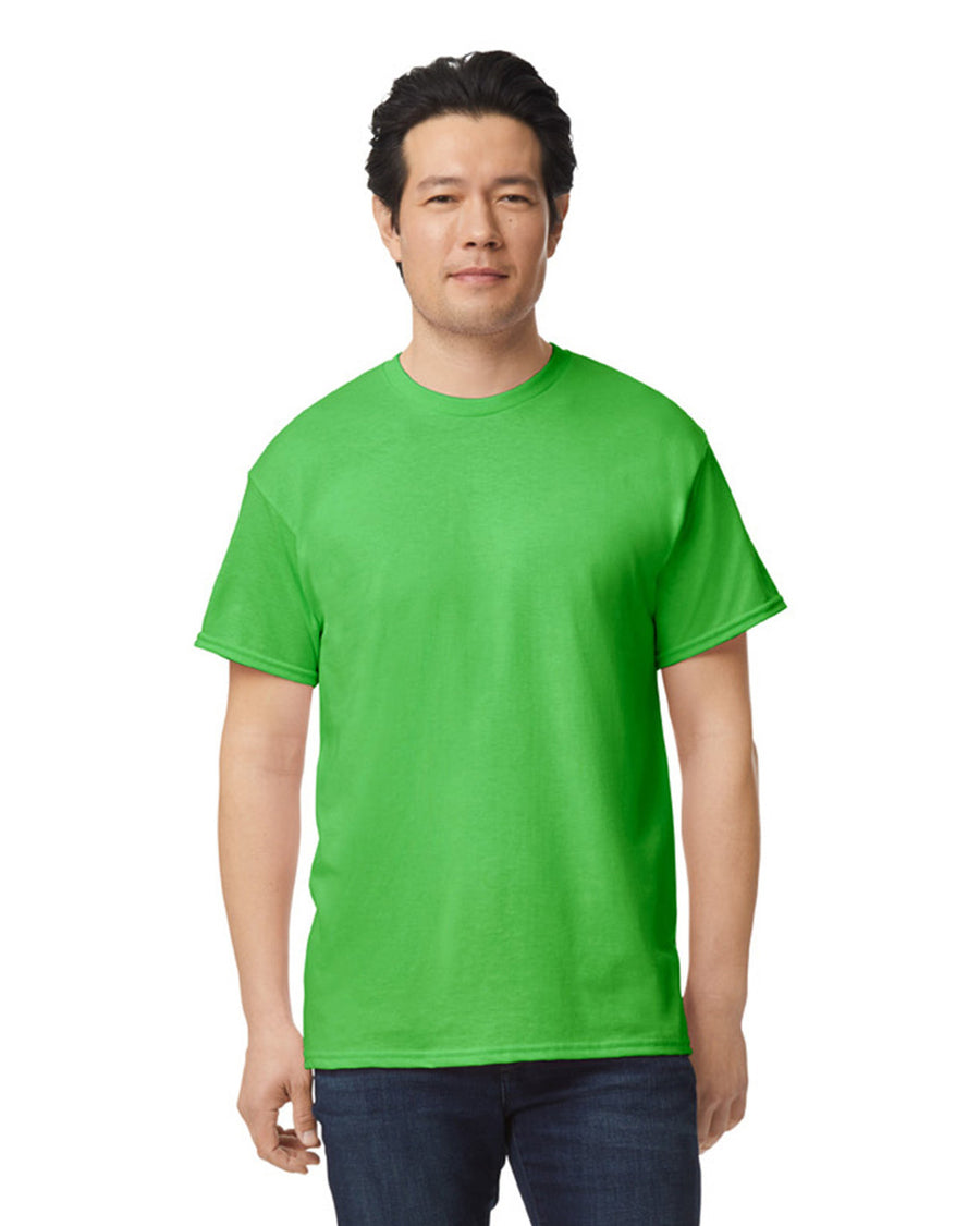 Gildan G800 DryBlend T-Shirt - Electric Green - model front