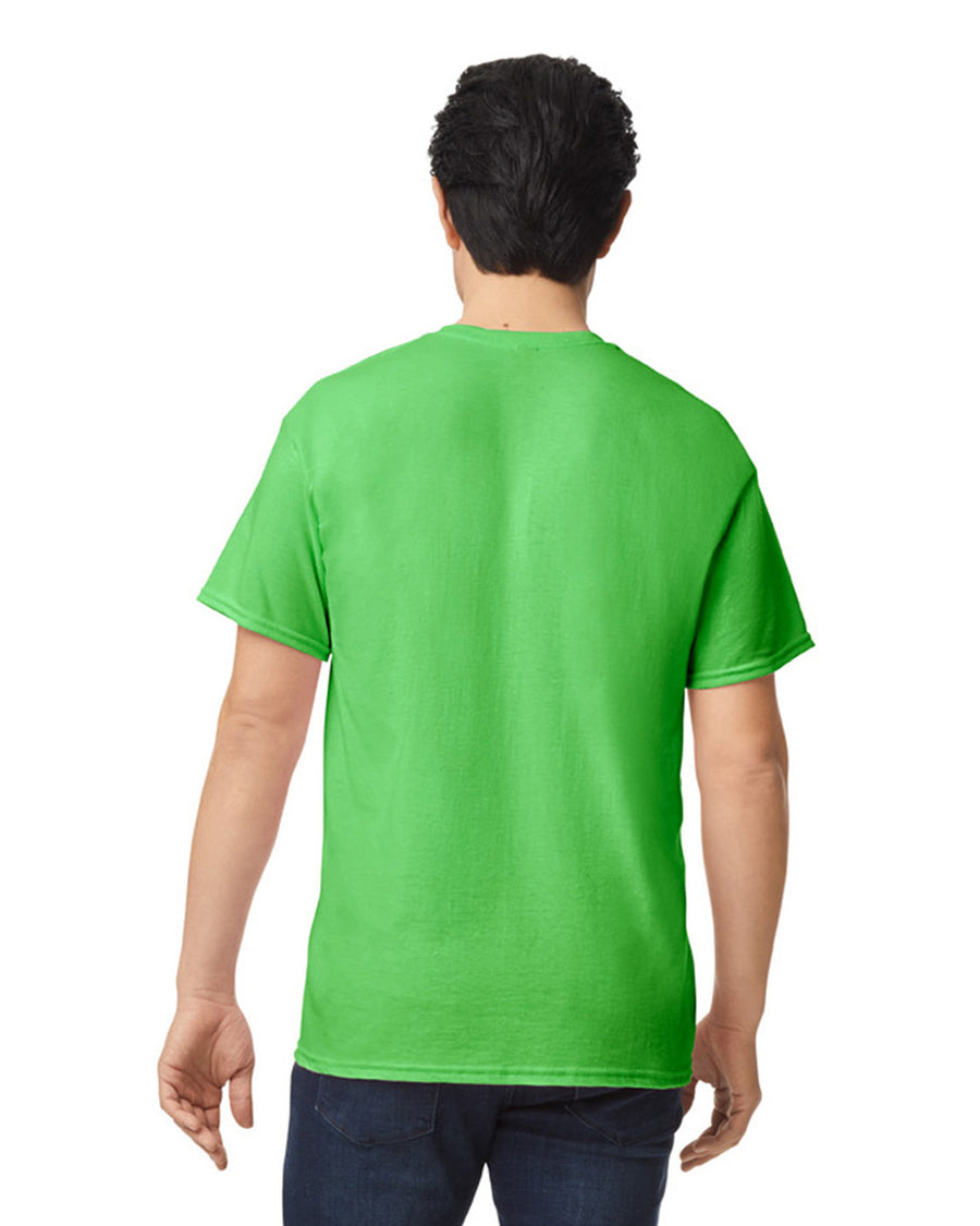 Gildan G800 DryBlend T-Shirt - Electric Green - model back