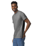 Gildan G800 DryBlend T-Shirt - Graphite Heather - model side