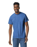 Gildan G800 DryBlend T-Shirt - Heather Deep Royal - model front