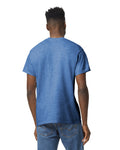 Gildan G800 DryBlend T-Shirt - Heather Deep Royal - model back