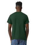 Gildan G800 DryBlend T-Shirt - Dark Green - model back