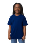 Gildan 8000B Youth DryBlend T-Shirt - Navy - model front