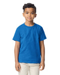 Gildan 8000B Youth DryBlend T-Shirt - Royal - model front