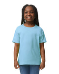 Gildan 8000B Youth DryBlend T-Shirt - Light Blue - model front