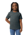 Gildan 8000B Youth DryBlend T-Shirt - Dark Heather - model front