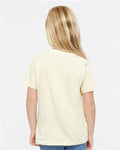 Rabbit Skins 3321 Toddler Fine Jersey Tee - Natural - model back