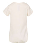 Rabbit Skins 4424 Infant Fine Jersey Bodysuit - Natural - back