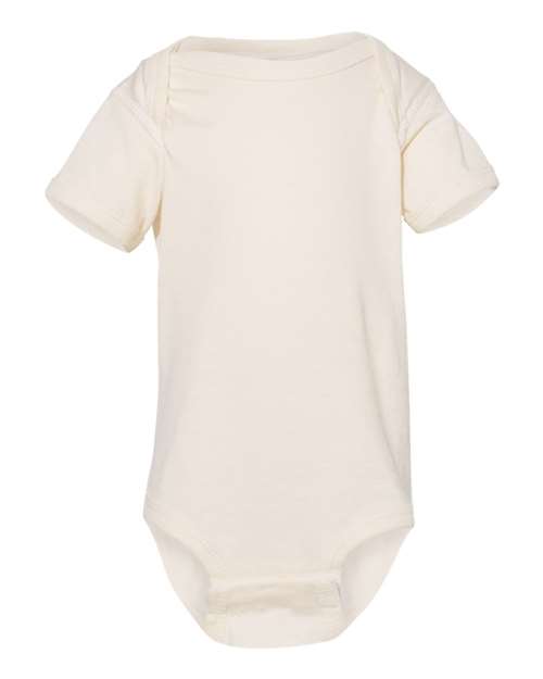 Rabbit Skins 4424 Infant Fine Jersey Bodysuit - Natural - front