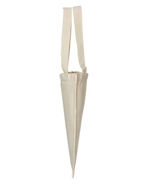 OAD OAD116 Medium Canvas Tote - Natural - side