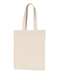 OAD OAD116 Medium Canvas Tote - Natural - front