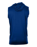 Badger 4108 Men's B-Core Sleeveless Hooded T-Shirt - Royal - back