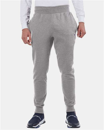 Champion RW25 Unisex Reverse Weave Joggers - Oxford Grey - model front