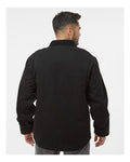 DRI DUCK 5091 Men's Rambler Boulder Cloth Jacket - Black - model back