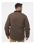 DRI DUCK 5091 Men's Rambler Boulder Cloth Jacket - Tobacco - model back