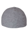 Flexfit 180 Delta Seamless Cap - Melange Blue - back