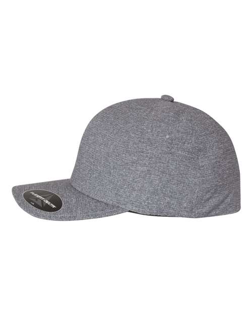 Flexfit 180 Delta Seamless Cap - Melange Blue - side