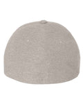 Flexfit 180 Delta Seamless Cap - Melange Silver - back