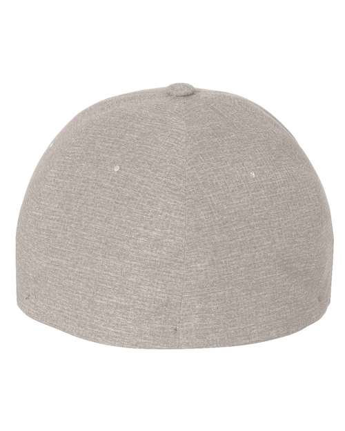 Flexfit 180 Delta Seamless Cap - Melange Silver - back