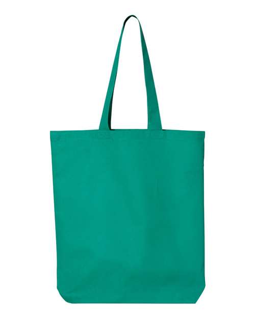 Q-Tees QTBG 12L Economical Tote - Kelly - front