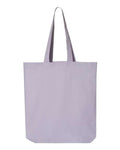 Q-Tees QTBG 12L Economical Tote - Lavender - back