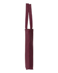 Q-Tees QTBG 12L Economical Tote - Maroon - side