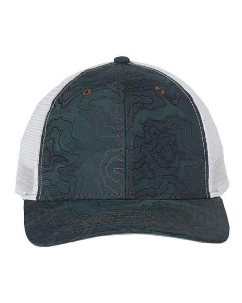 DRI DUCK 3458 Territory Trucker Cap - Forest - front