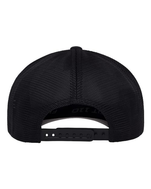 Flexfit 110M 110 Mesh-Back Cap - Black - back