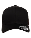 Flexfit 110M 110 Mesh-Back Cap - Black - front