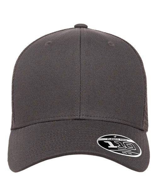 Flexfit 110M 110 Mesh-Back Cap - Charcoal - front