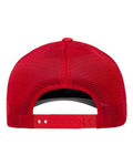 Flexfit 110M 110 Mesh-Back Cap - Red - back