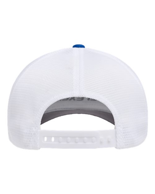 Flexfit 110M 110 Mesh-Back Cap - Royal/ White - back