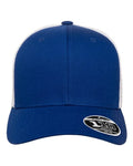 Flexfit 110M 110 Mesh-Back Cap - Royal/ White - front