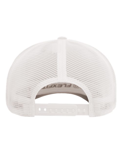 Flexfit 110M 110 Mesh-Back Cap - White - back