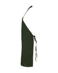 Q-Tees Q4010 Bib Apron - Forest - side