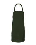 Q-Tees Q4010 Bib Apron - Forest - front