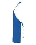 Q-Tees Q4010 Bib Apron - Royal - side