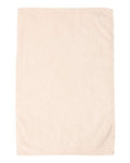 Q-Tees T200 Hemmed Hand Towel - Natural - front
