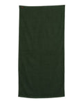 Q-Tees QV3060 Velour Beach Towel - Forest - back