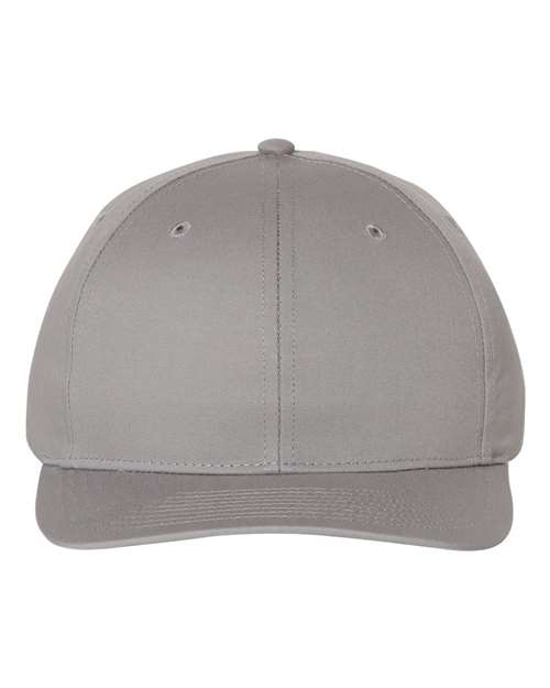 Richardson 212 Pro Twill Snapback Cap - Grey - front